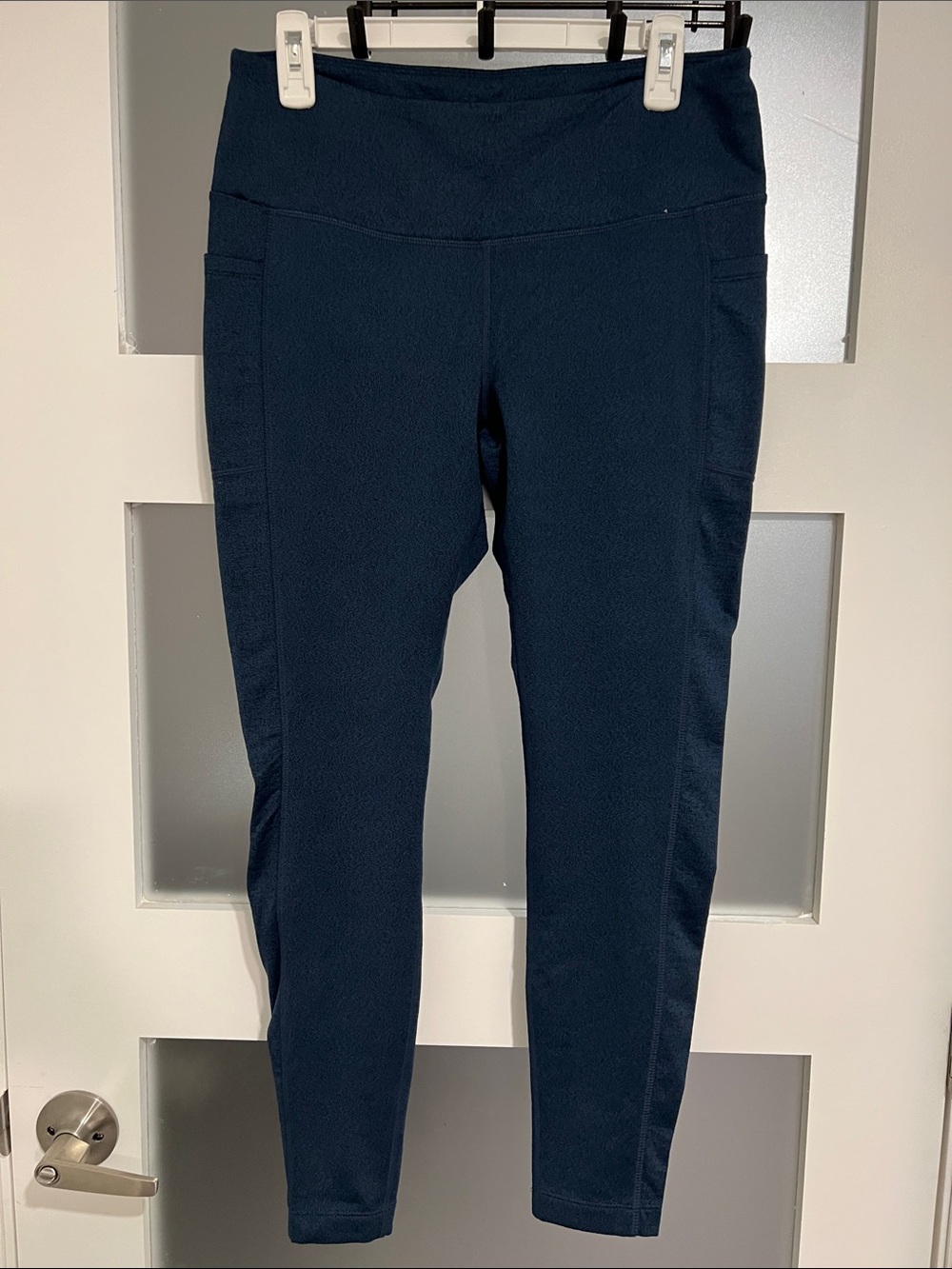 Mondetta Navy High-Rise Pocket Leggings